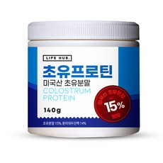 라이프허브 초유프로틴 분말, 140g, 1개
