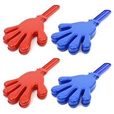 PARTYHAE 應援用拍拍手 2種 x 2入組, 紅色 + 藍色