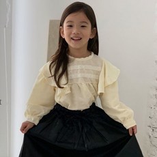 Neul女童款翅膀雪紡衫