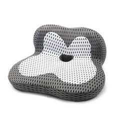 腰部支撐坐墊 JL-015, 搗碎白