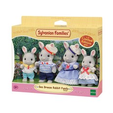 Sylvanian Families 森林家族 海軍小兔家族玩偶組, 1組