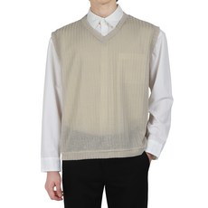 DAKUANG 男士V領針織背心 C08N4_ov2197