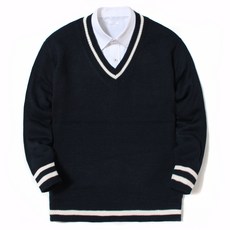 DAKUANG 男款寬鬆版型多色V領針織衫 _ts4052