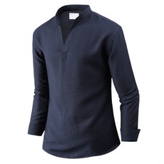 DAKUANG 男士 Everyday You and Henry 領長袖襯衫 B02J2_ss1102