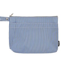 MUTTI 慕堤 防水尿布收納袋, 藍白條紋款