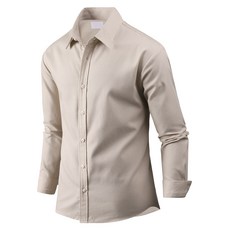 DAKUANG 男士甜男純色長袖襯衫 B03J2_ss1161