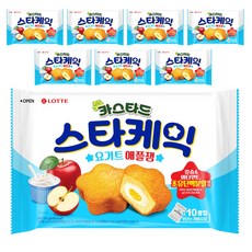 카스타드 스타케익 요거트 애플잼, 250g, 8개
