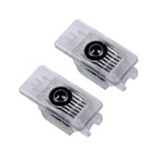 HASH CAR 寶馬LED 4K膠片類型門燈B類型, 2個, M 標誌