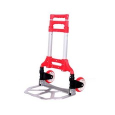 鋁製折疊式手推車, 紅色的, 1個