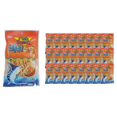 티앤티 피쉬스낵 매콤한 맛, 25개, 20g