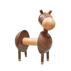 The Tiny驢子衛生紙架, 核桃, 1個