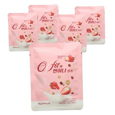 Ofit 穀物麥片 草莓味, 38g, 5包