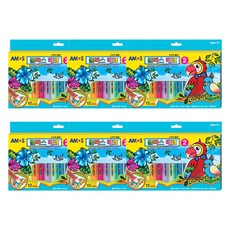 AMOS 玻璃裝飾 2 組, 混色, 6套