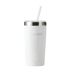 빈플러스 더블월 스텐 보온보냉 텀블러, 실버, 500ml