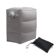 一體式多功能氣墊 + 收納袋, 灰色, 1個