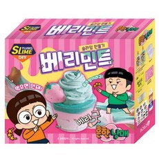 常見兄妹 莓果薄荷 史萊姆製作套組, 1套, 混合色