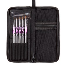 artsecret 藝術家的秘密 精細水彩筆 859號+拉鍊收納袋, 5種, 1套