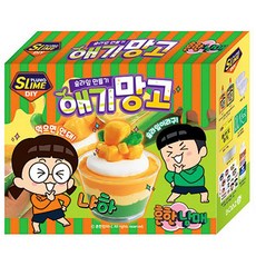 BOAZLin 常見兄妹 迷你芒果 史萊姆製作套組, 1套, 混合色