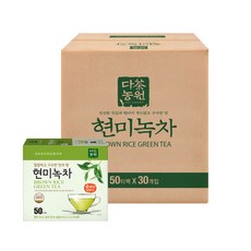 다농원 현미녹차, 1.3g, 50개입, 30개