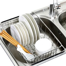 Fortuna不鏽鋼304水槽瀝水不鏽鋼餐具瀝水架, 單色