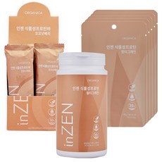 ORGANICA 雜糧植物蛋白粉 560g+雜糧植物蛋白粉 40g 5入+雜糧營養棒 12入, 1套