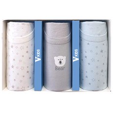 VKIDS 男童小熊背心3件組