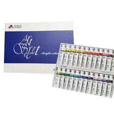 artsecret 藝術家的秘密 壓克力顏料組 隨機出貨, 24色
