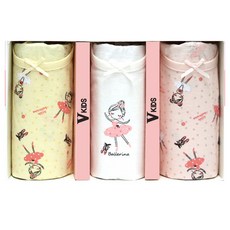 V-KIDS 女童芭蕾舞背心3件組