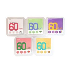60초 송편만들기 키트 5종 세트 추석스티커 랜덤발송, 1세트