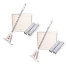 Beneple輕鬆拖把桿+PVA墊 2入, 2組