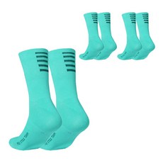 Pelle 自行車襪, 薄荷黑, 3個