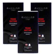 CARRARO Primo Mattino咖啡膠囊 Nespresso咖啡機適用, 5.2g, 10顆, 3盒