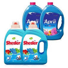 ATO Safe 護色洗衣精 3.05L+April衣物柔軟精 3.06L, 2組, 6.11L