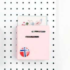 takongpan 一鍵式口袋層架 小 10 x 11 x 5cm, 1個, 粉紅色