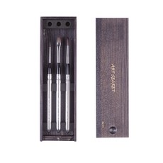 artsecret 藝術家的秘密 水彩筆木盒組 3入 SQ670, 6 號 F、2 號 R、8 號 R, 1組