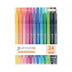 Tombow 蜻蜓牌 Play Color K 24 款簽名筆套組, 混色, 1套
