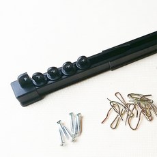 Dream Art鋁製窗簾軌, 黑色的