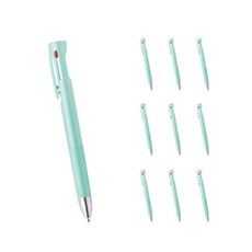 ZEBRA 斑馬牌 3C原子筆 0.7mm, 藍綠, 10個