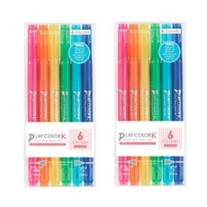 Tombow 蜻蜓牌 Play Color K 6款簽名筆一套, 混色, 2套