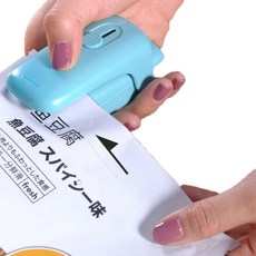 Fortuna Living家用塑膠黏貼封口機, 薄荷, 1個