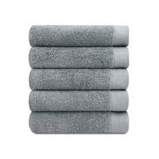 SHIRAZ 酒店毛巾 150g 40 Su Komasa, 5個, 灰色的