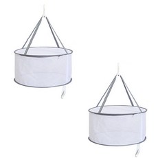 ARYKO 可折疊曬衣寬網 拉鍊式 1層 48 x 25 cm, 1入, 2個