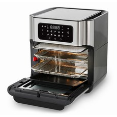 LOTTE 樂天 不鏽鋼氣炸烤箱 10L, 混色, LSF820