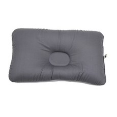 嬰兒3D空氣網眼定型枕, 炭灰色, 1個