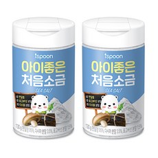 ispoon 鹽 130g, 鹽巴口味, 2罐