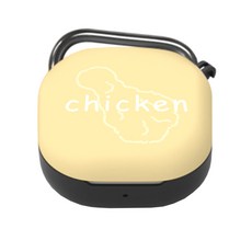 NUART Buds Live/Buds Pro/Buds 2 設計款硬殼保護套, 單一商品, 雞腿03, 1個