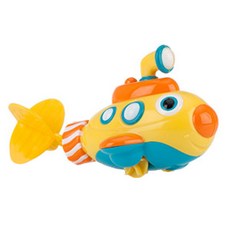 Nuby 絎縫嬰兒沐浴潛水艇玩具, 黃色