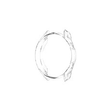 VICHELLE Stav Galaxy Watch 3 TPU 矽膠保護殼 41mm, 透明, 1個