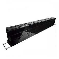 TF Wet-dry 상면여과기 길이조절형 블랙 115~145cm 21p 세트, 1세트