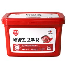 CJ 韓式辣椒醬, 3kg, 1盒